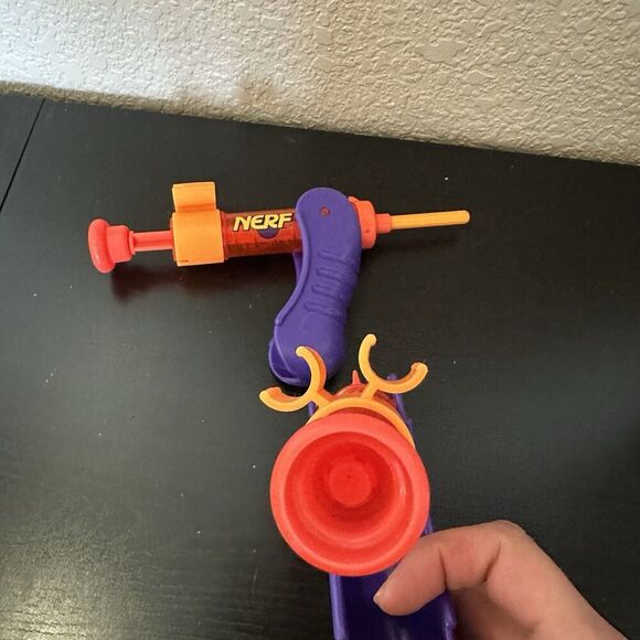 Kenner Nerf Rip Rockets 1993 Rare complete Lot Of 2 No Darts Vintage Nerf Guns - Picture 3 of 6